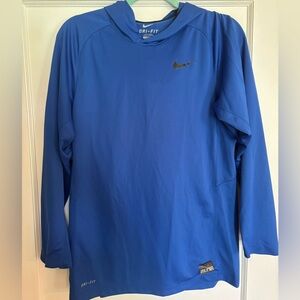 Men’s- Nike Dry-Fit Hooded Long sleeve shirt- Size M